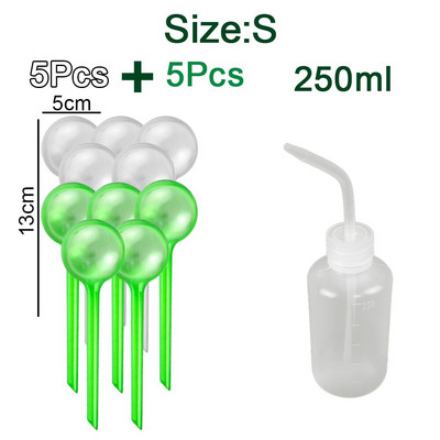 Becuri automate pentru udarea plantelor Bile pentru udare automată a casei, grădină, cutie de apă pentru flori, dispozitiv pentru plante de apartament, sistem de irigare prin picurare