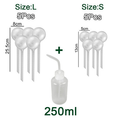 Becuri automate pentru udarea plantelor Bile pentru udare automată a casei, grădină, cutie de apă pentru flori, dispozitiv pentru plante de apartament, sistem de irigare prin picurare