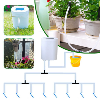 8/4/2 Drip Heads Automatic Watering System House plants Self Watering System Easy Installation Irrigation Tool for Potted Plants