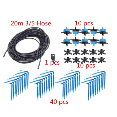2L/4L/8L Arrow csepegtető rendszer 4 utas csepegtető Arrow öntözőrendszer üvegház Cserepes növények Öntözőkészlet Mikroáramú csepegtető 10 készlet