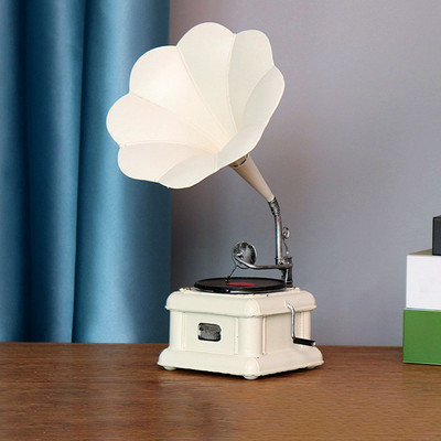 Ornament Clasic Fonograf Ornamente Afișare Gramofon Model Desktop Acasă Cafe Bar Living Room Decor Cadouri de inaugurare