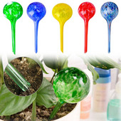 Taime isekastmise sibulad Automaatne kastmisseade Klaas Aia kastmissüsteem Gloobused taimedele Lill Roheline Sinine 7X20cm