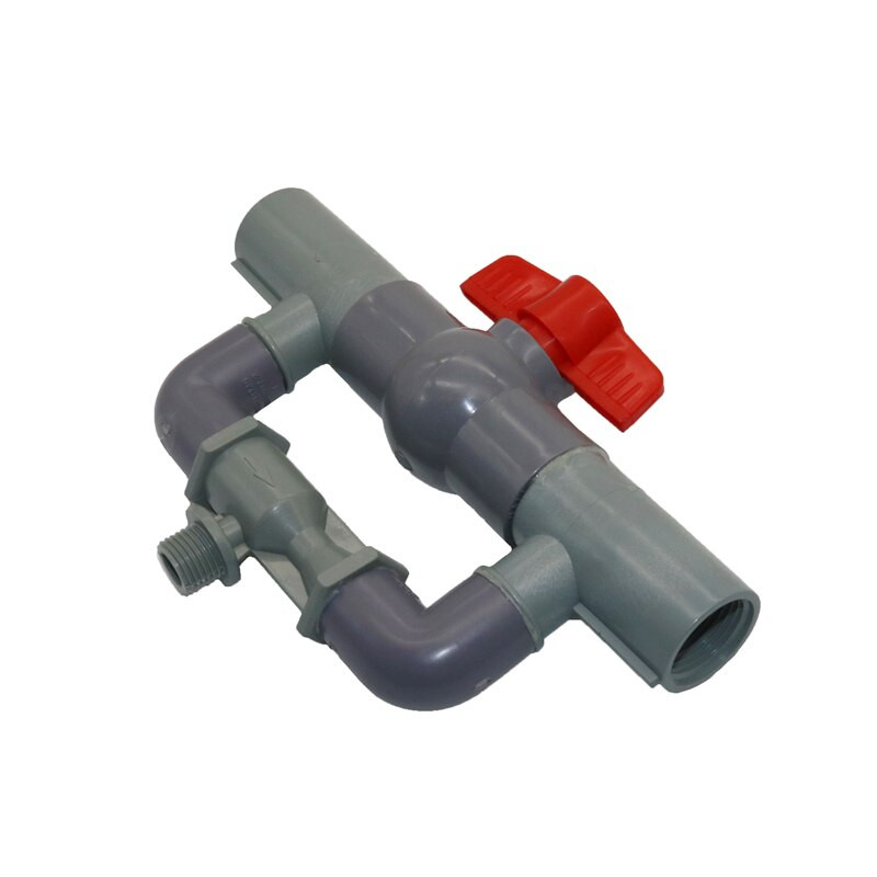 Dispozitiv de injecție de îngrășăminte Venturi de irigare cu filet femel de 1" cu țeavă de apă de grădină, set de filtru întrerupător de control al debitului 1 set