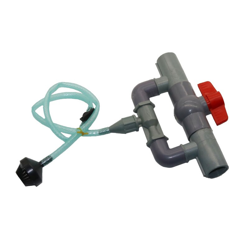 Dispozitiv de injecție de îngrășăminte Venturi de irigare cu filet femel de 1" cu țeavă de apă de grădină, set de filtru întrerupător de control al debitului 1 set