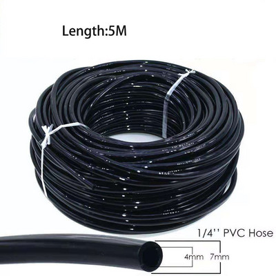 5-20M rūko automatinė laistymo laistymo sistema „pasidaryk pats“ sodo žarnos mikro lašelinio laistymo rinkiniai, skirti šiltnamio balkonui vazonuose