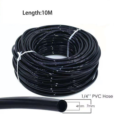 5-20M rūko automatinė laistymo laistymo sistema „pasidaryk pats“ sodo žarnos mikro lašelinio laistymo rinkiniai, skirti šiltnamio balkonui vazonuose