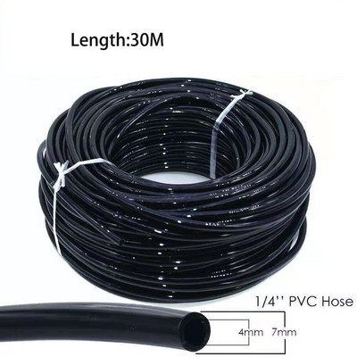 5-20M rūko automatinė laistymo laistymo sistema „pasidaryk pats“ sodo žarnos mikro lašelinio laistymo rinkiniai, skirti šiltnamio balkonui vazonuose