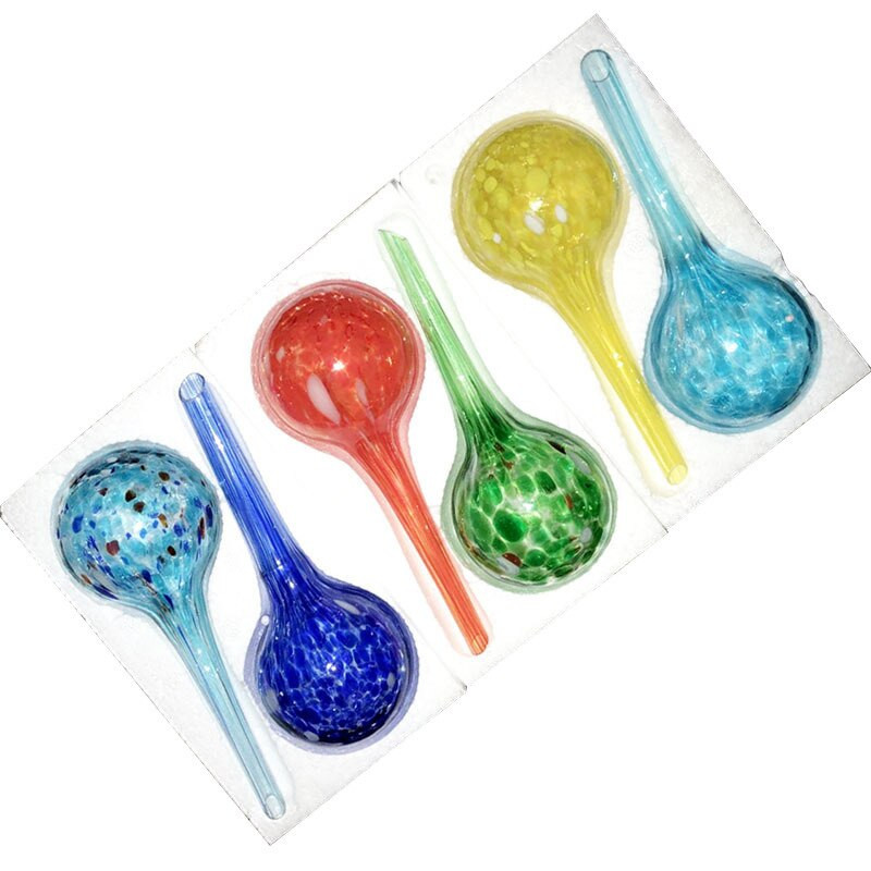 4 / 6db Újdonság automata öntöző berendezés szobanövény cserepes gömbgömb Kerti itató csepegtető öntözés