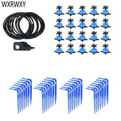 8L Arrow sustav kap po kap 4-smjerni sustav kap po kap strelica za navodnjavanje mikro protok kap po kap Biljke u posudama sa staklenikom 10set 20set