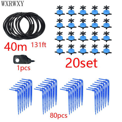 8L Arrow sustav kap po kap 4-smjerni sustav kap po kap strelica za navodnjavanje mikro protok kap po kap Biljke u posudama sa staklenikom 10set 20set
