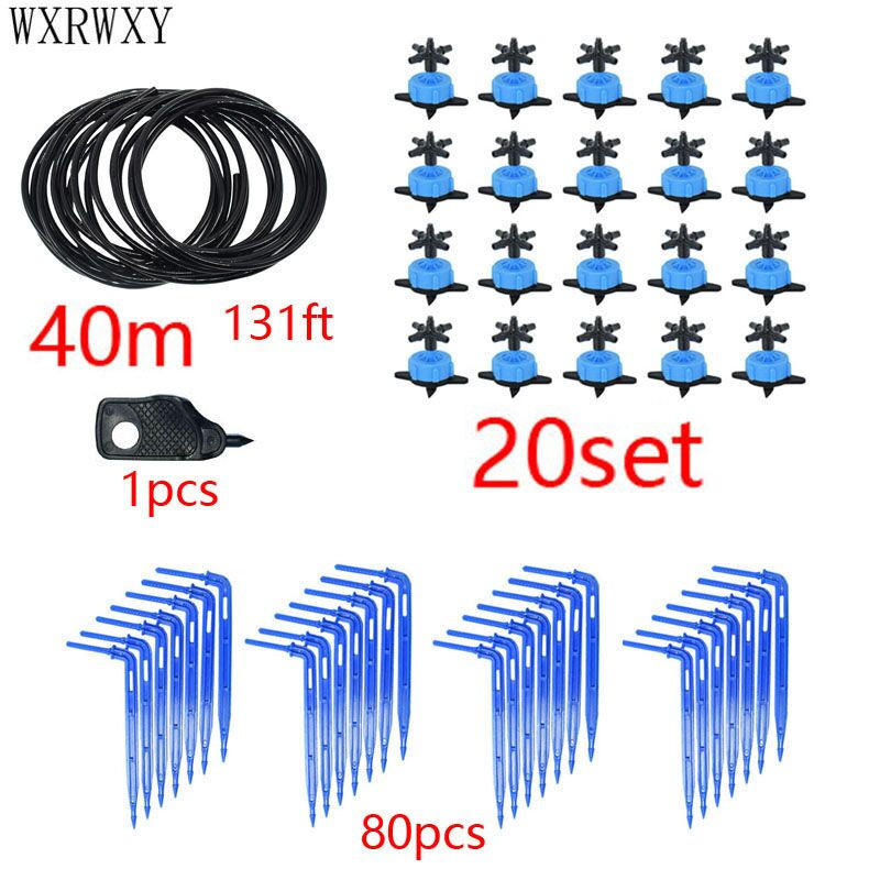 8L Arrow sustav kap po kap 4-smjerni sustav kap po kap strelica za navodnjavanje mikro protok kap po kap Biljke u posudama sa staklenikom 10set 20set