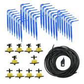 2L 4L 8L kapaljka Kompenzacija tlaka Emiter Kompleti za navodnjavanje 2-smjerni 4-smjerni 3/5mm kapaljka sa strelicom Transmiter Sustav kapaljke mikro protoka