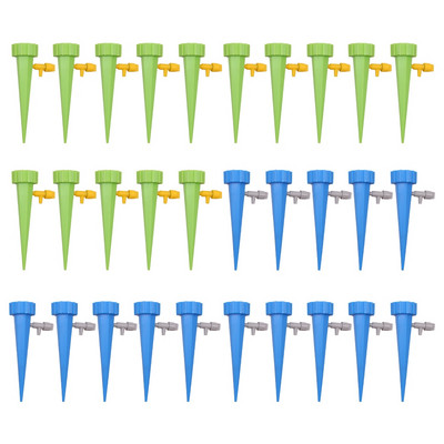 12 buc / 18 buc / 24 buc / 30 buc / 36 buc Seturi de țepi de udare pentru irigare prin picurare de grădină Sistem automat de țepi pentru plante, casa Bonsia#26301-17