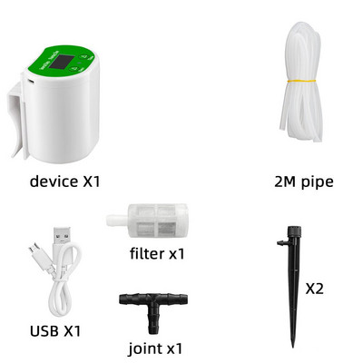 Pompă Irigare prin picurare inteligentă Pompă de apă Sistem de temporizare Dispozitiv de udare automat pentru grădină Încărcare cu energie solară Plantă în ghiveci