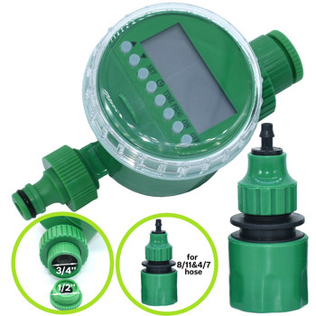 KESLA 5M-50M Automatic Garden Watering System Kit Timer Controller DIY Garden Micro Drip Irrigation Misting System Cooling Spray