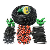 25/50M DIY Αυτόματο σύστημα ποτίσματος κήπου Σύστημα άρδευσης με σταγόνες νερού Σύστημα ποτίσματος φυτών Κιτ άρδευσης Drippers Timer Garde