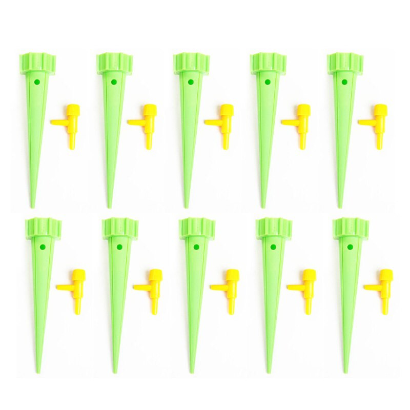 Uus 10 tk tilkkastmissüsteem Automaatne taimede kastmisnupp Aia kastmissüsteem Kasvuhoone kasvuhoone