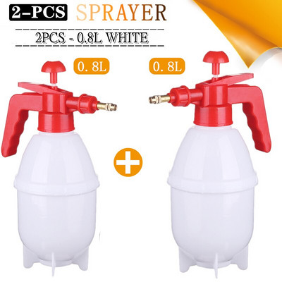 2 dalių rankinis slėginis vandens purkštuvas Trigger Oro siurblys Sodo dezinfekcijos purkštuvai Purškimo butelis Automobilių valymo purkštuvas laistymo skardinė