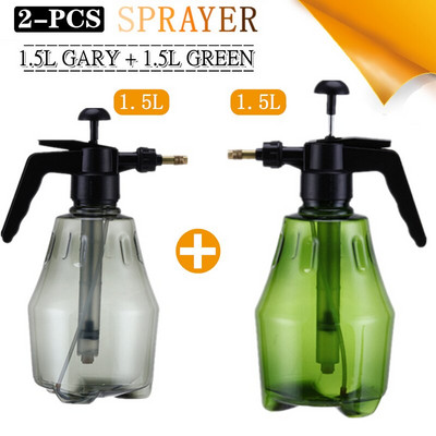 2 dalių rankinis slėginis vandens purkštuvas Trigger Oro siurblys Sodo dezinfekcijos purkštuvai Purškimo butelis Automobilių valymo purkštuvas laistymo skardinė