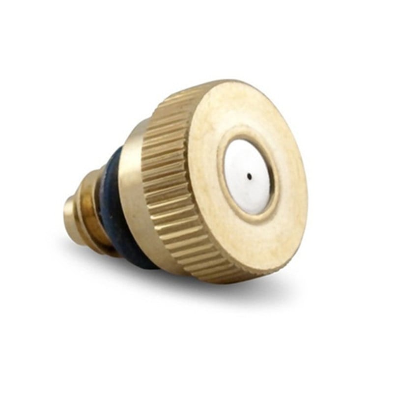 20 vnt / partijos lauko aušinimo sistemos žalvariniai rūko purkštukai 0,1 / 0,2 / 0,3 / 0,4 / 0,5 / 0,6 / 0,7 mm