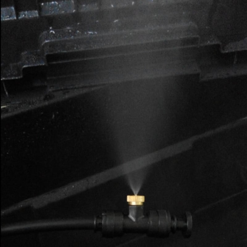 20 vnt / partijos lauko aušinimo sistemos žalvariniai rūko purkštukai 0,1 / 0,2 / 0,3 / 0,4 / 0,5 / 0,6 / 0,7 mm