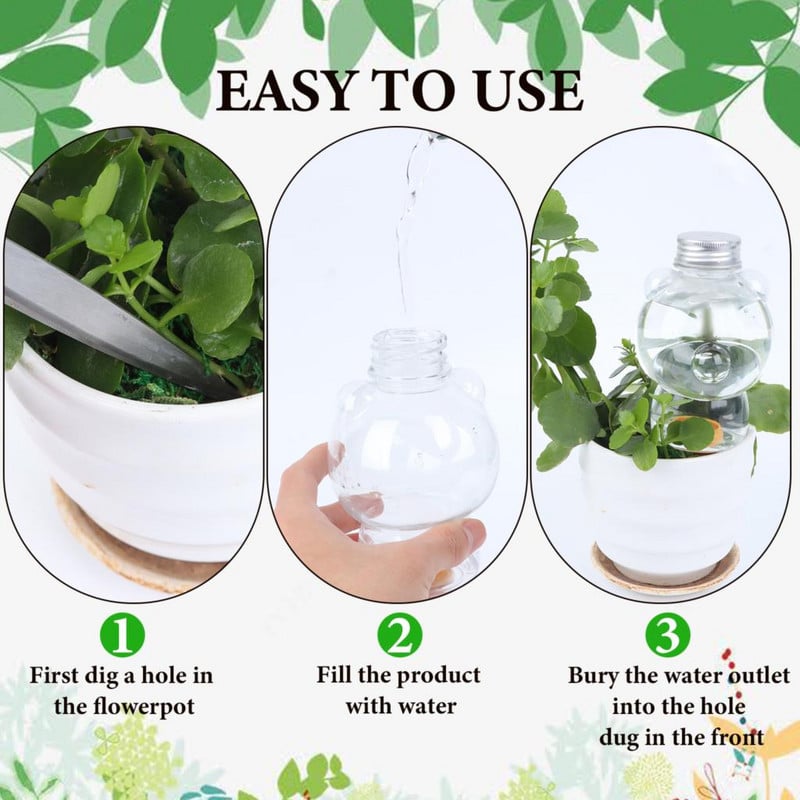 Automatinė lašelinio laistymo sistema Automatinio laistymo spygliuočių augalai Gėlės Vidaus buitiniai laistymo įrenginiai Butelių lašelinis laistymas Didmeninė prekyba