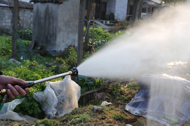 NuoNuoWell laistymo purškimo pistoletas, žemės ūkis, orientuotas į ūkį aukšto slėgio purkštuvas Airbrush išmetimo reguliuojamas rūko purkštuvo antgalis