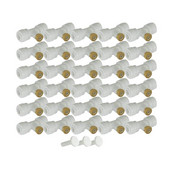 30 бр. Комплект дюзи за замъгляване Система за охлаждане Mister Дюзи Slip-Lock Tees Дюзи за мъгла за система за замъгляване на двора Градина