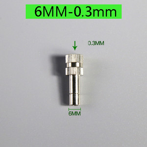 10 komada 5-15 bara hlađenje maglom Slip Lock mlaznica 6 mm niskotlačne mikro mlaznice konektori raspršivači za navodnjavanje vrta