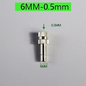 10 komada 5-15 bara hlađenje maglom Slip Lock mlaznica 6 mm niskotlačne mikro mlaznice konektori raspršivači za navodnjavanje vrta