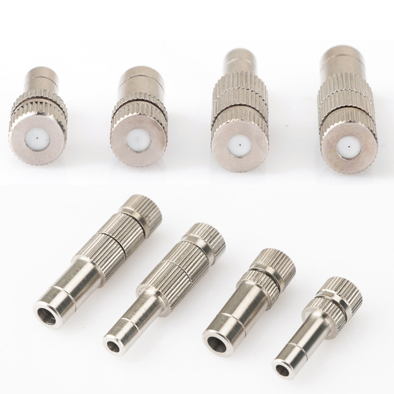 10 komada 5-15 bara hlađenje maglom Slip Lock mlaznica 6 mm niskotlačne mikro mlaznice konektori raspršivači za navodnjavanje vrta