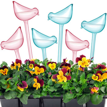 1 ΤΕΜ. Κήπος Αυτόματη άρδευση Πλαστική συσκευή ποτίσματος πουλιών Πότισμα φυτών λουλουδιών στάγδην φυτά γλάστρα Συσκευή ποτίσματος πουλιών