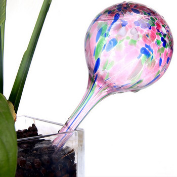 НОВИ автоматични глобуси за поливане на растения Декоративни ръчно издухани стъклени самополиващи се крушки за саксия за домашни растения Поливане на градина