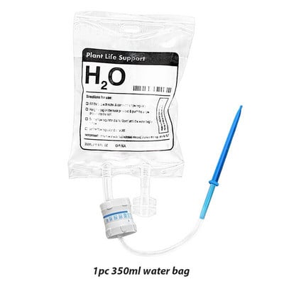 350 ml Augalų lašelinis drėkinimo maišelis Augalų gyvybę palaikantis lašelinės sistemos rinkinys Automatinis prietaisas, skirtas patalpose, lauke, laistyti vazonuose, kol nėra