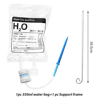 350 ml Augalų lašelinis drėkinimo maišelis Augalų gyvybę palaikantis lašelinės sistemos rinkinys Automatinis prietaisas, skirtas patalpose, lauke, laistyti vazonuose, kol nėra