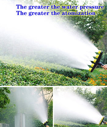 Agriculture Atomizer Nozzle Garden Lawn Sprinkler Farm Vegetable Irrigation Ρυθμιζόμενο Εργαλείο ποτίσματος μεγάλης ροής 3/4/5/6 Way