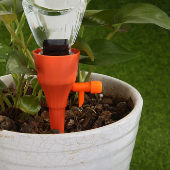 6/12Pcs Автоматично капково напояване Шипове Автоматичен комплект за градинско напояване на цветни растения Регулируемо устройство за самонапояване на водата
