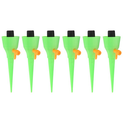 6/12 vnt. automatinis lašelinio laistymo smaigalys, automatinis gėlių augalų sodo laistymo rinkinys, reguliuojamas vandens savaiminio laistymo įtaisas