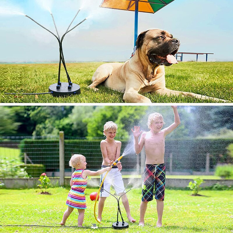 Sistem de răcire cu pulverizare pentru grădină, ceață portabilă, plantă pentru animale de companie, găină, ceață de apă, răcire, terasă, în aer liber, curte, petrecere, udare, răcire