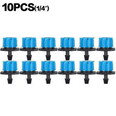 5-50 buc Stropitoare de irigare reglabile Sprinklere 1/4'' Emițător Picurator Micro Sprinklere de irigare prin picurare pentru sistem de udare