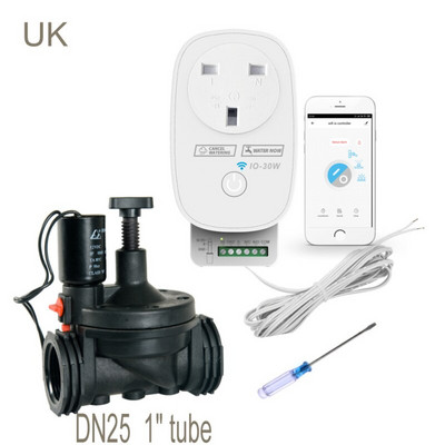 Controler inteligent de irigare a grădinii agricole Tuya, temporizator automat de udare, control multi-valve, sistem de irigare Gardin
