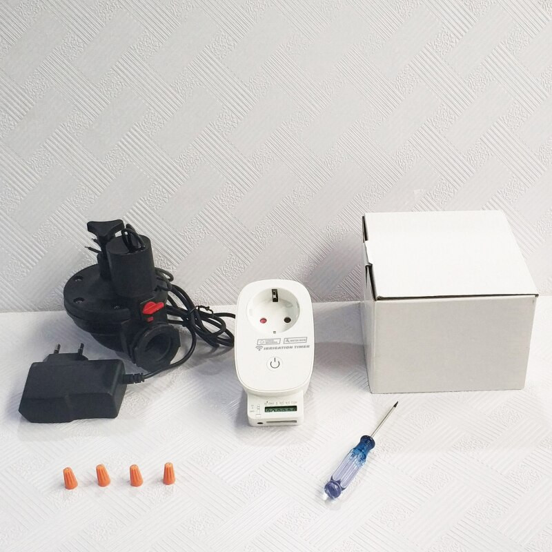 Controler inteligent de irigare a grădinii agricole Tuya, temporizator automat de udare, control multi-valve, sistem de irigare Gardin