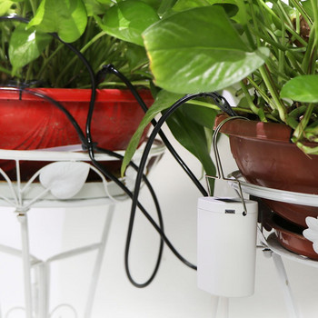 Έξυπνη συσκευή αυτόματου ποτίσματος κήπου Χρονοδιακόπτης ποτίσματος φυτών Εργαλείο άρδευσης συστήματος νερού για φυτά σε γλάστρες οικιακού γραφείου
