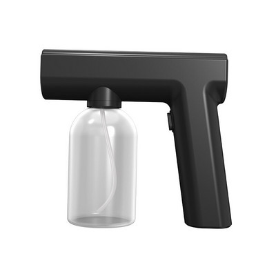 Sterilizator portabil nano electric de 300 ml, pulverizatoare, atomizare, dezinfecție, mașină de ceață, pistol de pulverizare cu lumină albastră reîncărcabilă prin USB