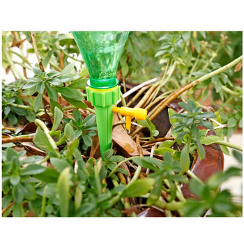 6 τμχ Σύστημα άρδευσης με σταγόνες Αυτόματη ακίδα ποτίσματος για φυτά Σύστημα ποτίσματος κήπου Σύστημα άρδευσης