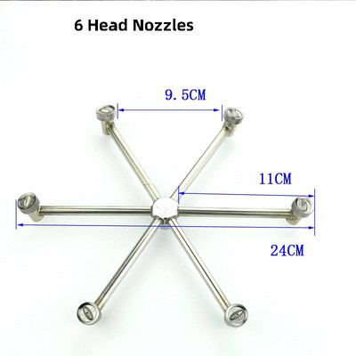 Aukšto slėgio žemės ūkio purkštuvas vaismedžių miglos pesticidų purkštuvų sodo drėkinimo purškimo antgalis žemės ūkio purškimo pistoletas