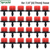 50-800 KOM Vrt 1/4'' podesive mlaznice Navodnjavanje kap po kap Poljoprivreda Navodnjavanje Prskalice Kapalice Emiter Travnjaci Cvijeće Povrće