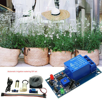 80% Hot Sale Σύστημα άρδευσης αυτόματου ποτίσματος Soil Moisture Pump Module Kit Automatic Watering Pumping