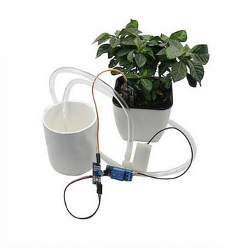 80% Hot Sale Σύστημα άρδευσης αυτόματου ποτίσματος Soil Moisture Pump Module Kit Automatic Watering Pumping