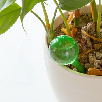5 τμχ Αυτόματος τροφοδότης νερού φυτών Πλαστική μπάλα Εσωτερικού εξωτερικού χώρου λουλούδια Δοχεία νερού Γλάστρα Συσκευή ποτίσματος με σταγόνες